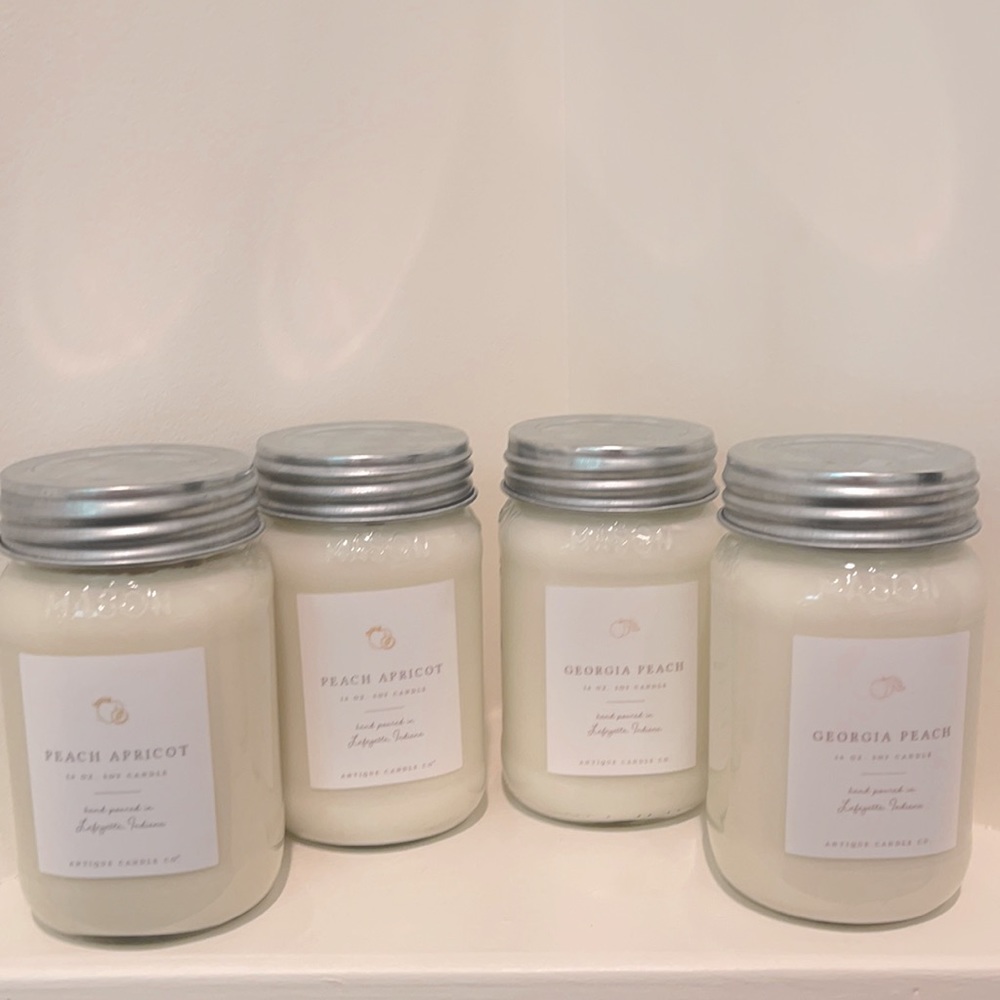 Antique Candle Co candles set of 4